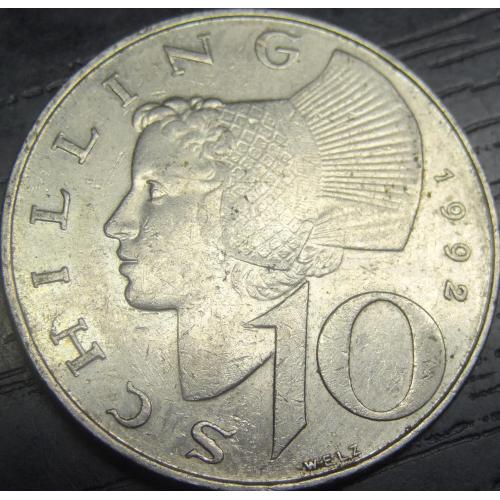10 шилінгів 1992 Австрія