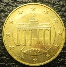 10 євроцентів 2002 G Німеччина