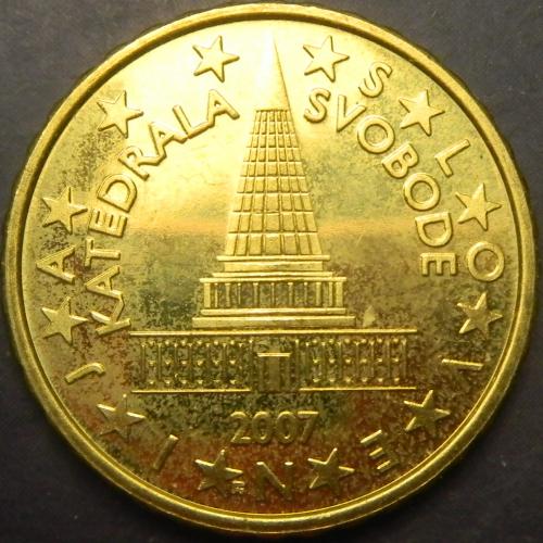 10 євроцентів 2007 Словенія UNC