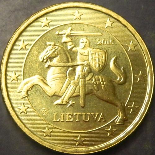 10 євроцентів 2015 Литва UNC