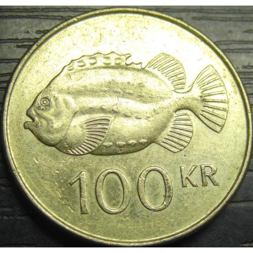 100 крон 2007 Ісландія