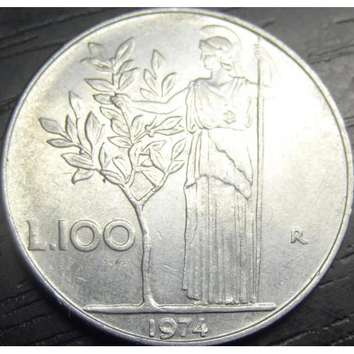 100 лір 1974 Італія
