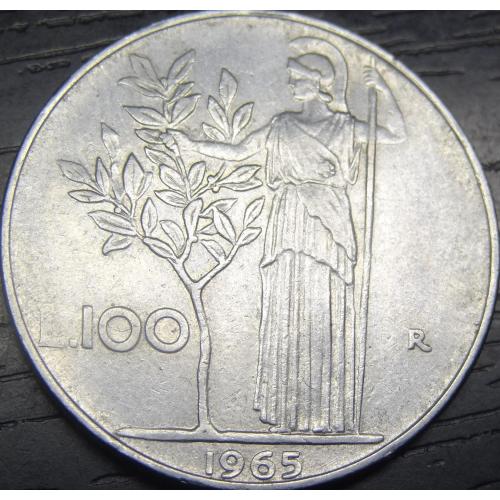 100 лір 1965 Італія