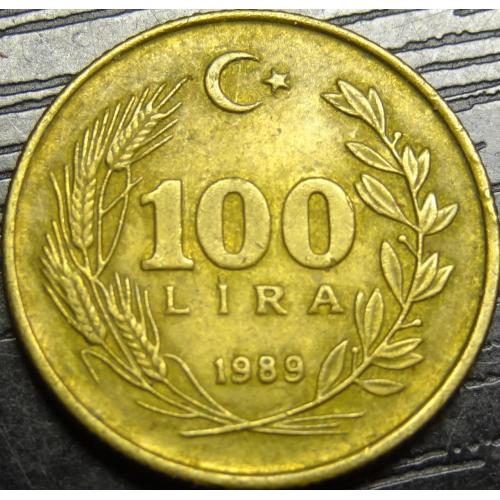 100 лір Туреччина 1989