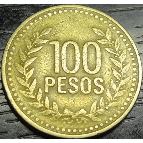 100 песо Колумбія 1995