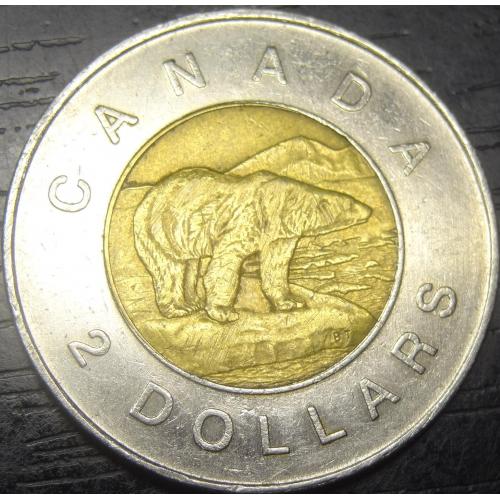 2 долара 2009 Канада
