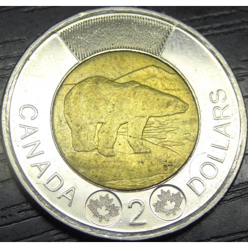 2 долара 2012 Канада новий дизайн