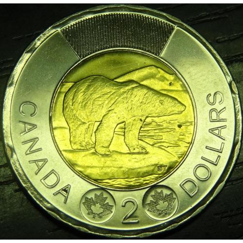 2 долара 2016 Канада