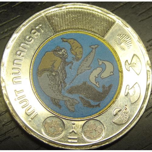 2 долара Канада 2024 Святкування інуїтів Нунангату (кольоровий принт)