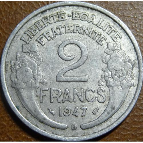 2 франка 1947 B Франція