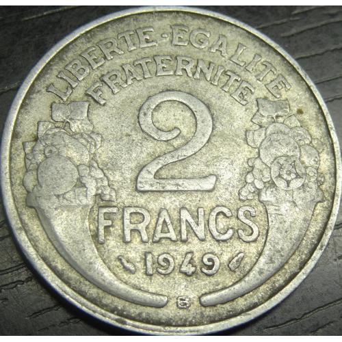 2 франка 1949 B Франція