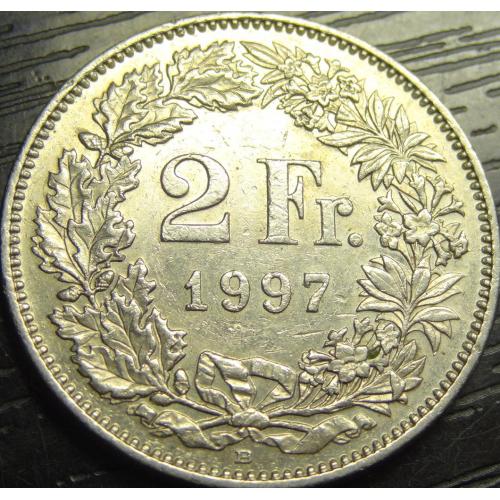 2 франка 1997 Швейцарія