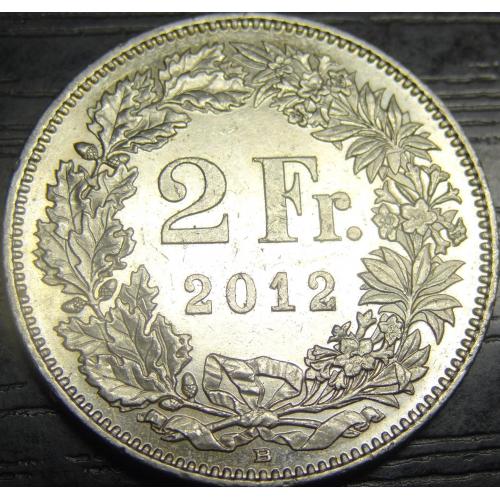 2 франка 2012 Швейцарія