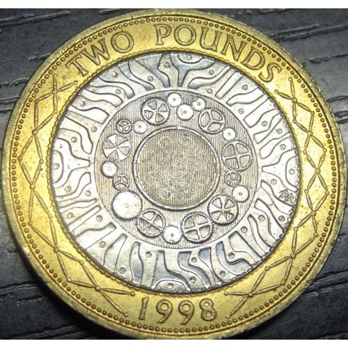 2 фунта 1998 Британія