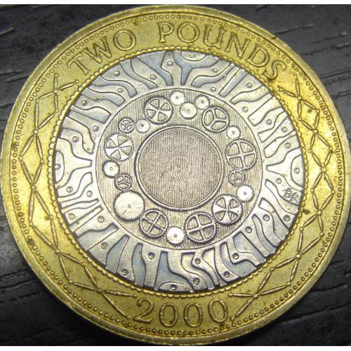 2 фунта 2000 Британія