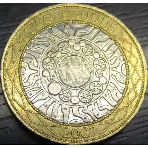 2 фунта 2007 Британія
