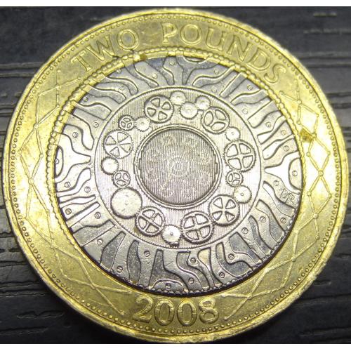2 фунта 2008 Британія