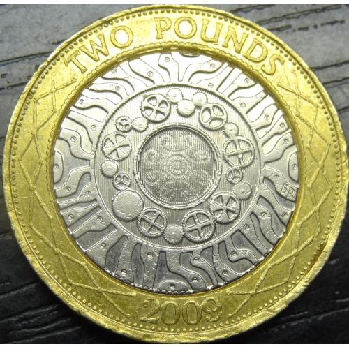 2 фунта 2009 Британія