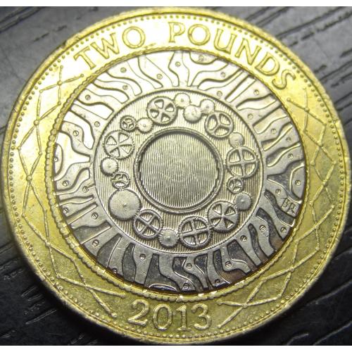2 фунта 2013 Британія