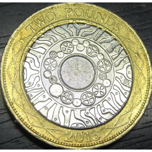 2 фунта 2013 Британія