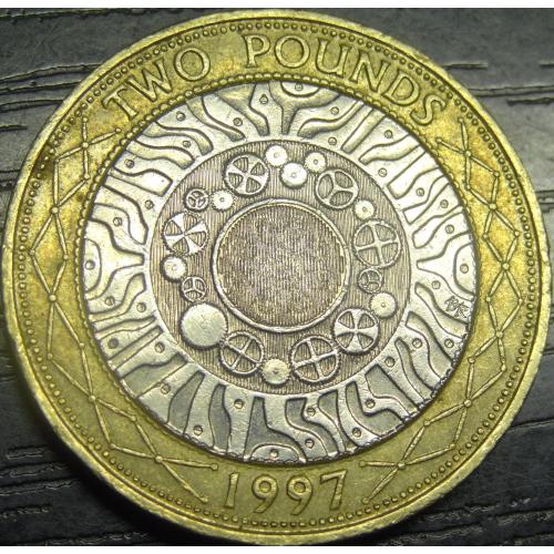 2 фунта 1997 Британія