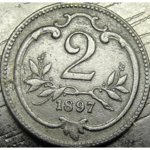 2 гелера 1897 Австро-Угорщина