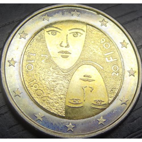 2 євро 2006 Фінляндія UNC Рівні виборчі права