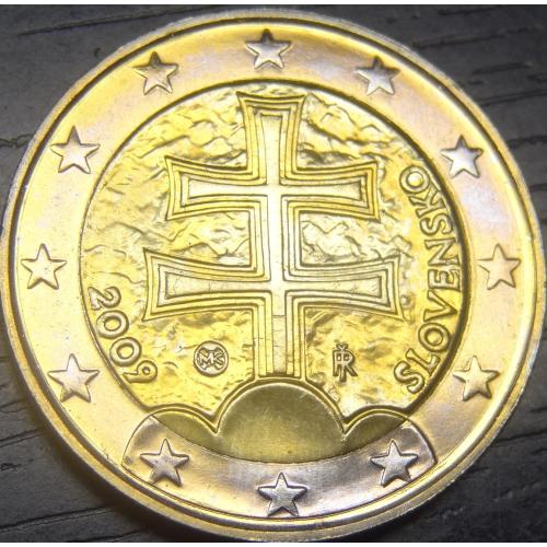 2 євро Словаччина 2009 UNC