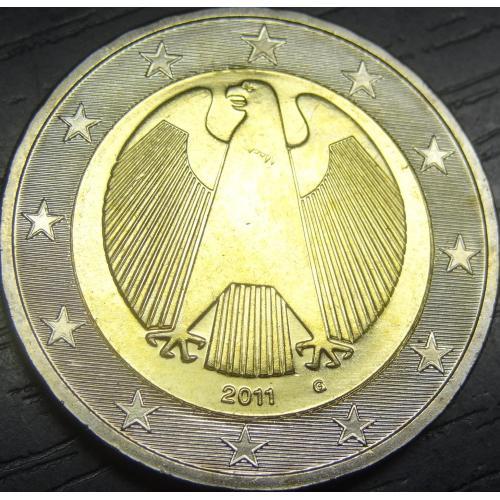 2 євро 2011 G UNC Німеччина