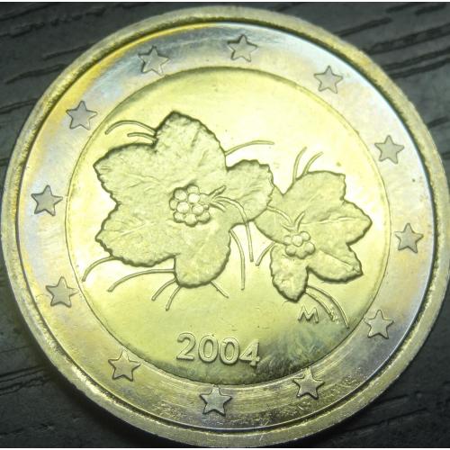 2 євро Фінляндія 2004 UNC