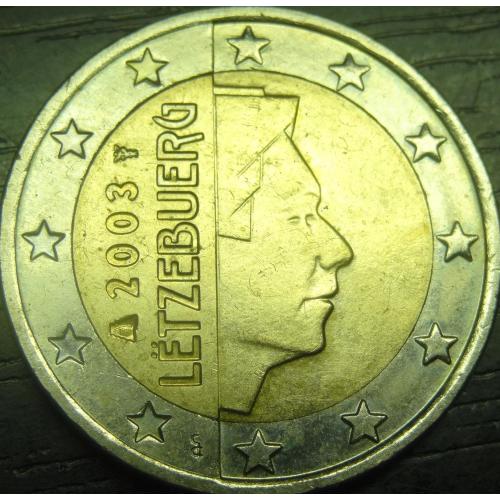2 євро Люксембург 2003 UNC