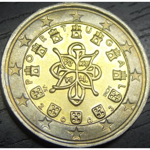2 євро Португалія 2003 UNC