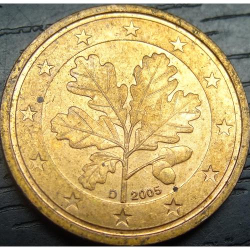 2 євроцента 2005 D Німеччина