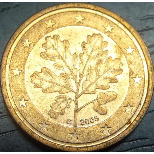 2 євроцента 2005 G Німеччина