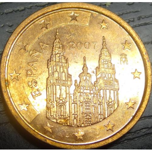 2 євроцента 2007 Іспанія
