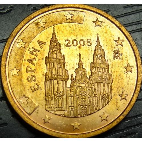 2 євроцента 2008 Іспанія