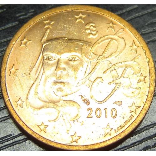 2 євроцента 2010 Франція