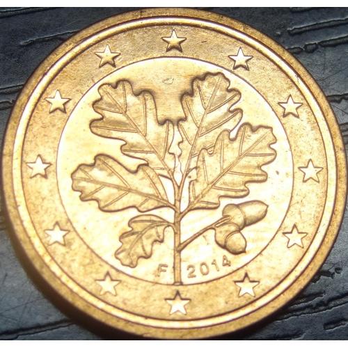 2 євроцента 2014 F Німеччина