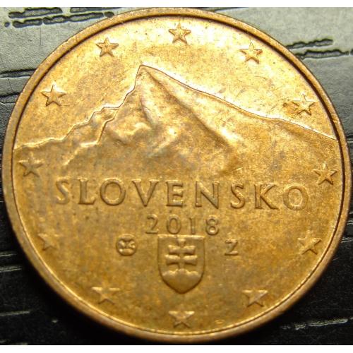 2 євроцента 2018 Словаччина