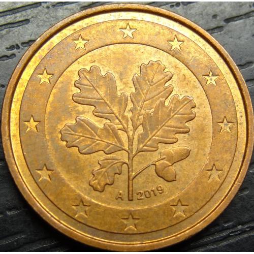 2 євроцента 2019 A Німеччина