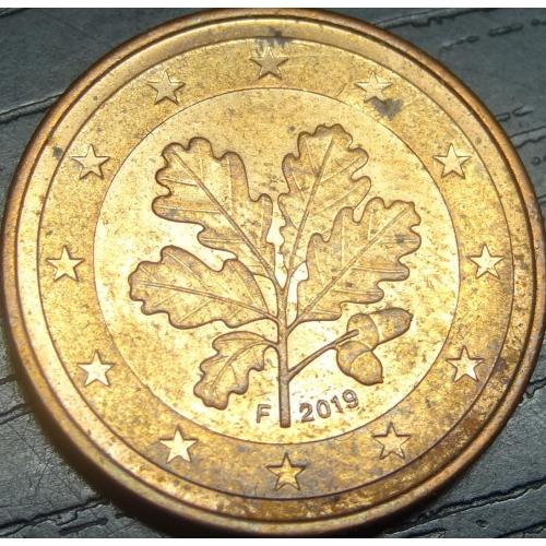 2 євроцента 2019 F Німеччина