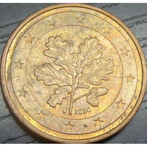 2 євроцента 2020 J Німеччина