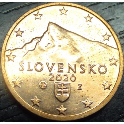2 євроцента 2020 Словаччина