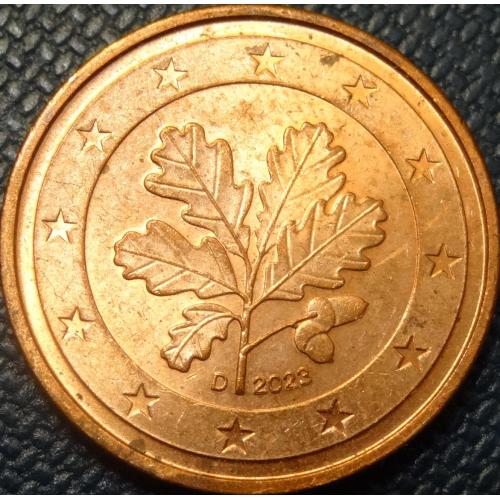 2 євроцента 2023 D Німеччина