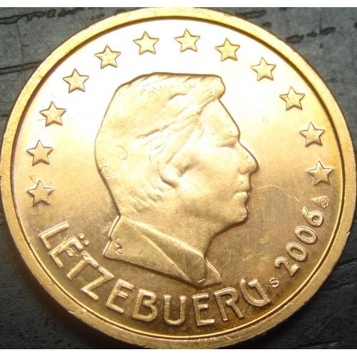 2 євроцента Люксембург 2006 UNC