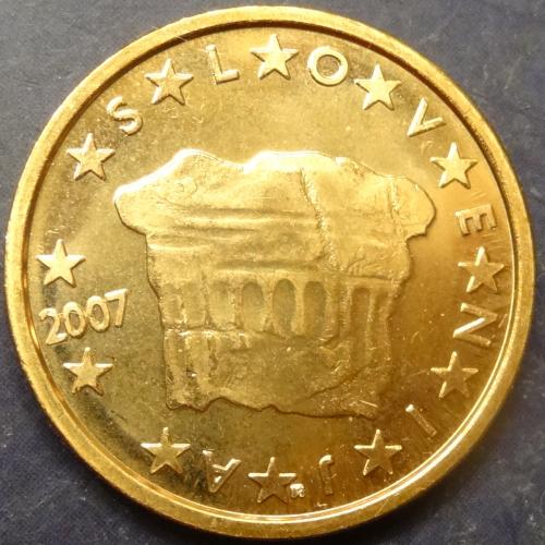 2 євроценти 2007 Словенія UNC