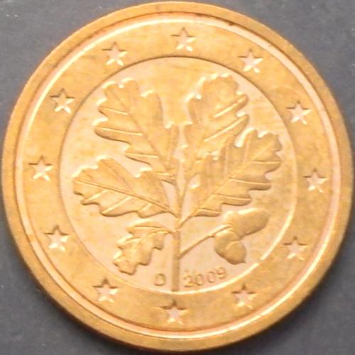 2 євроценти 2009 D Німеччина