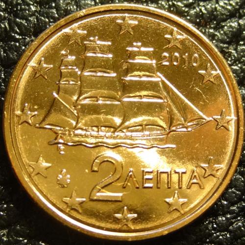 2 євроцента 2010 Греція UNC