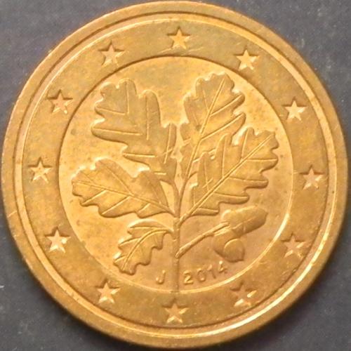 2 євроценти 2014 J Німеччина