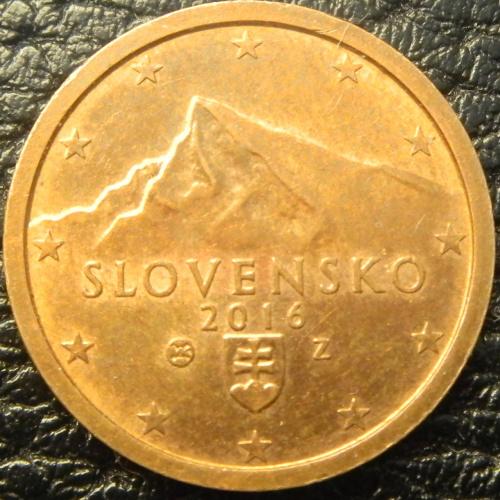 2 євроцента 2016 Словаччина
